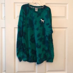 Tie Dye Victoria Secret Crewneck